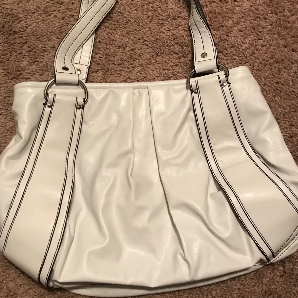 White purse